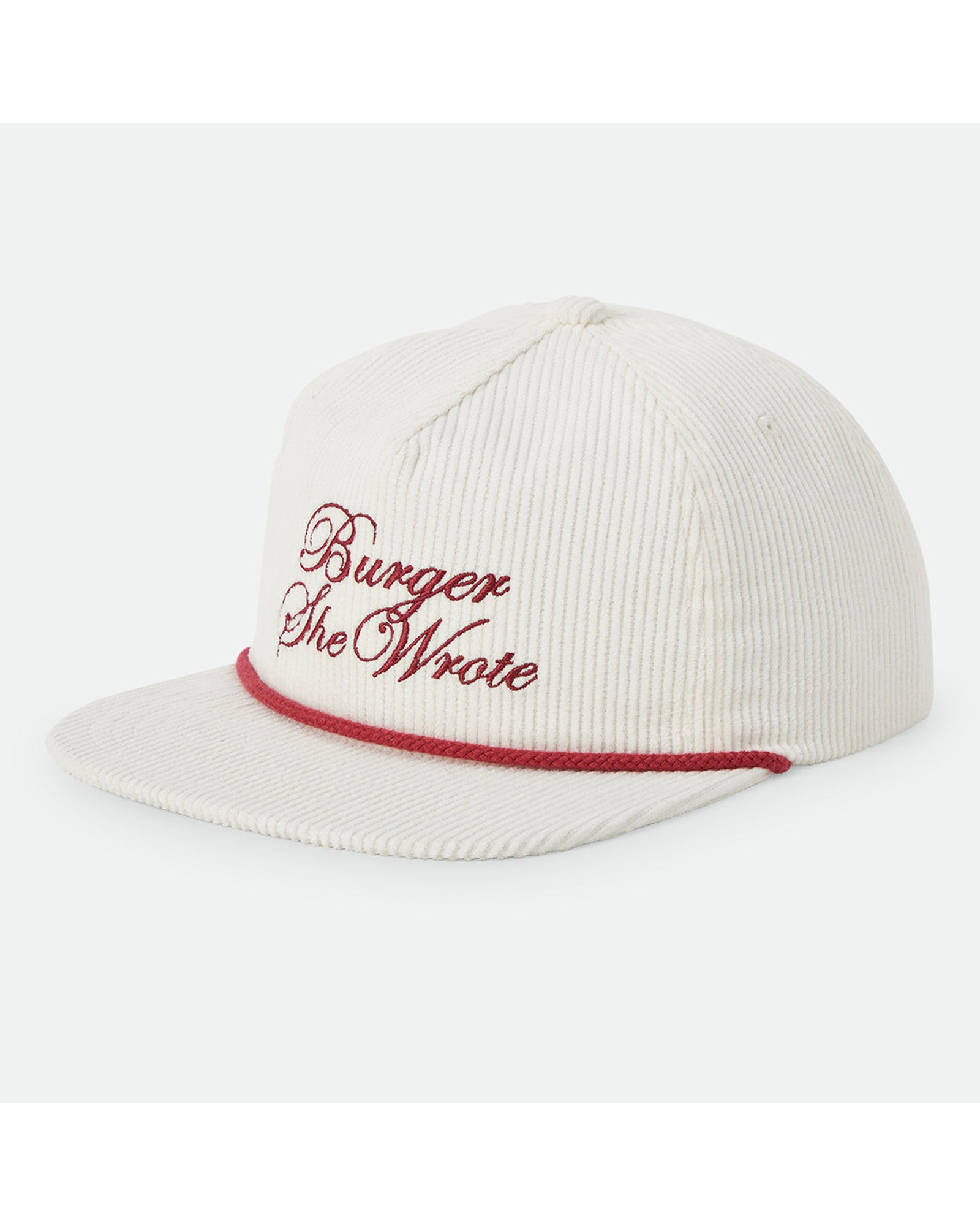 BURGER SHE WROTE SNAPBACK - NATURAL