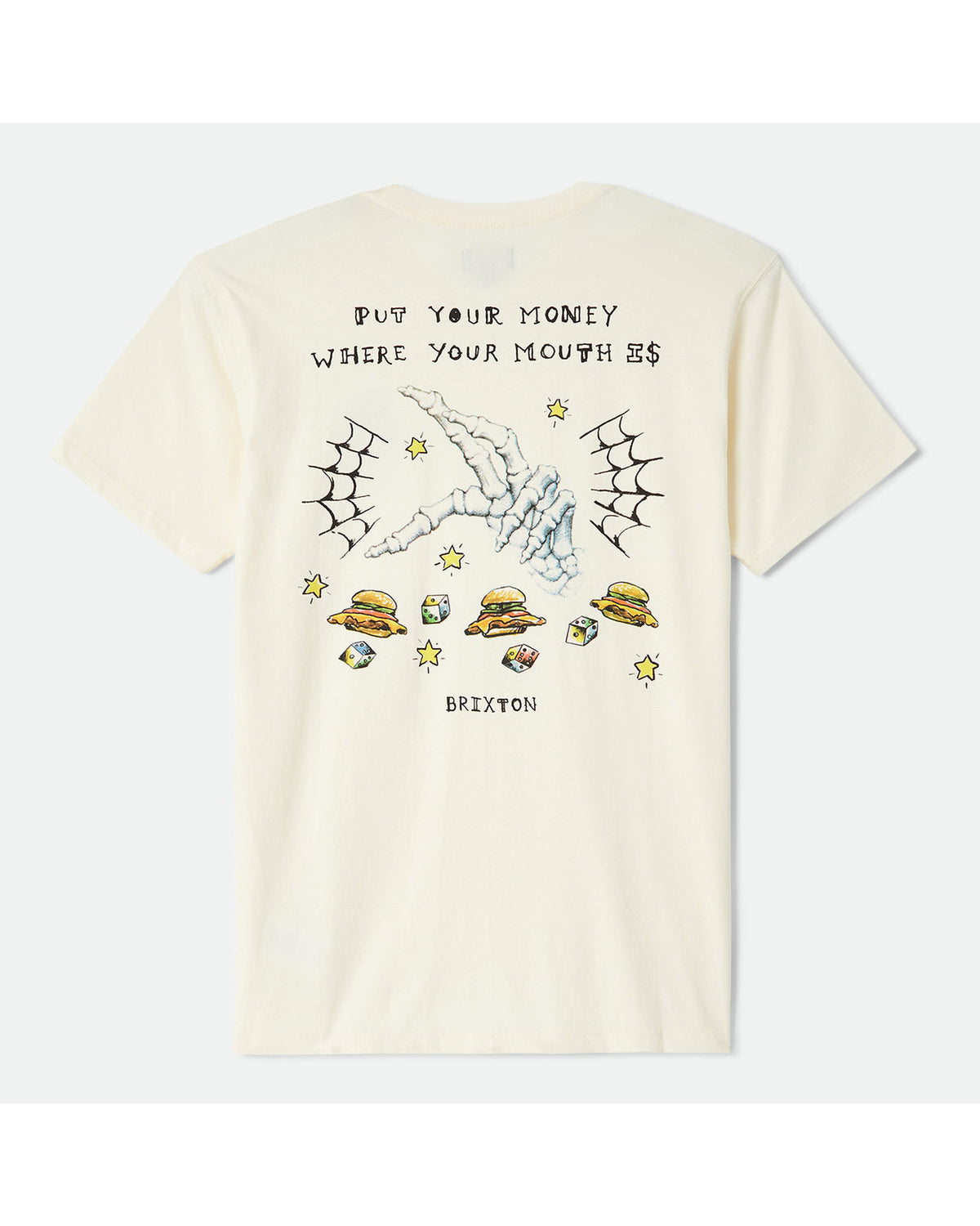 BURGER SHE WROTE S/S STND - NATURAL