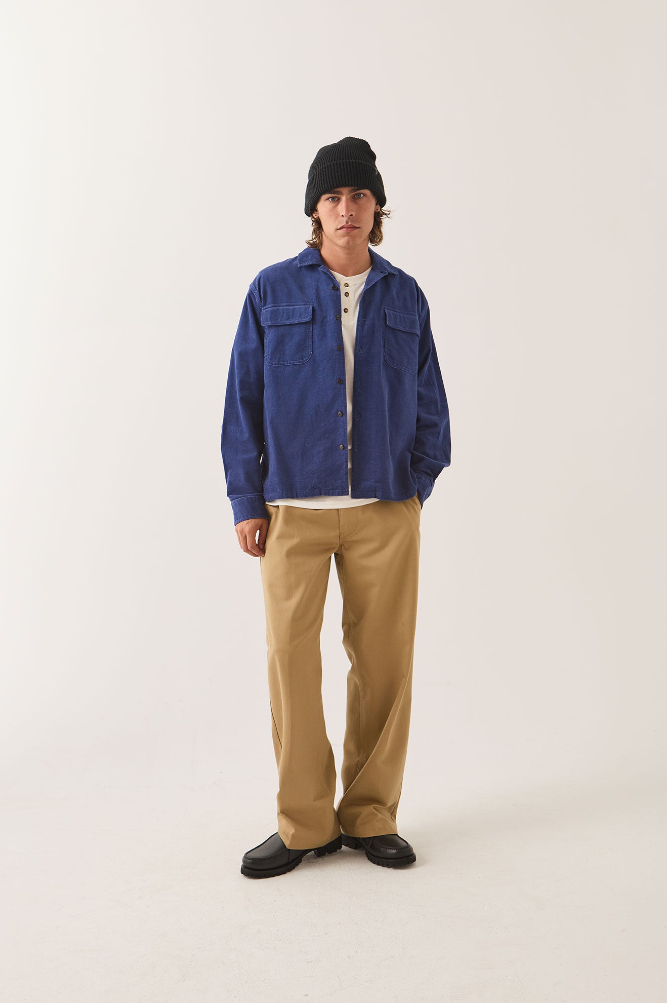 CENTURY OVERSHIRT - BLUE/NAVY SHADOW