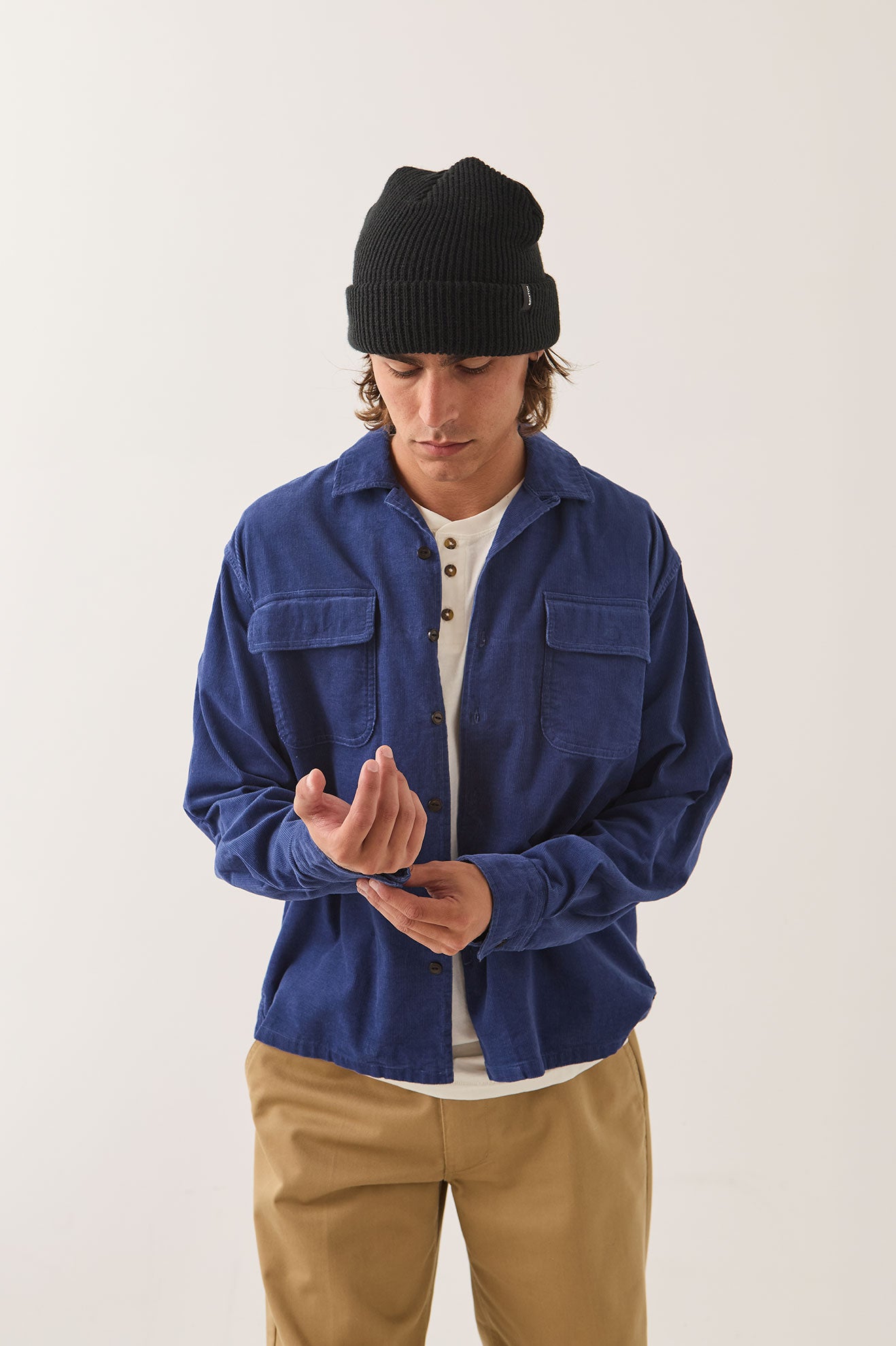 CENTURY OVERSHIRT - BLUE/NAVY SHADOW