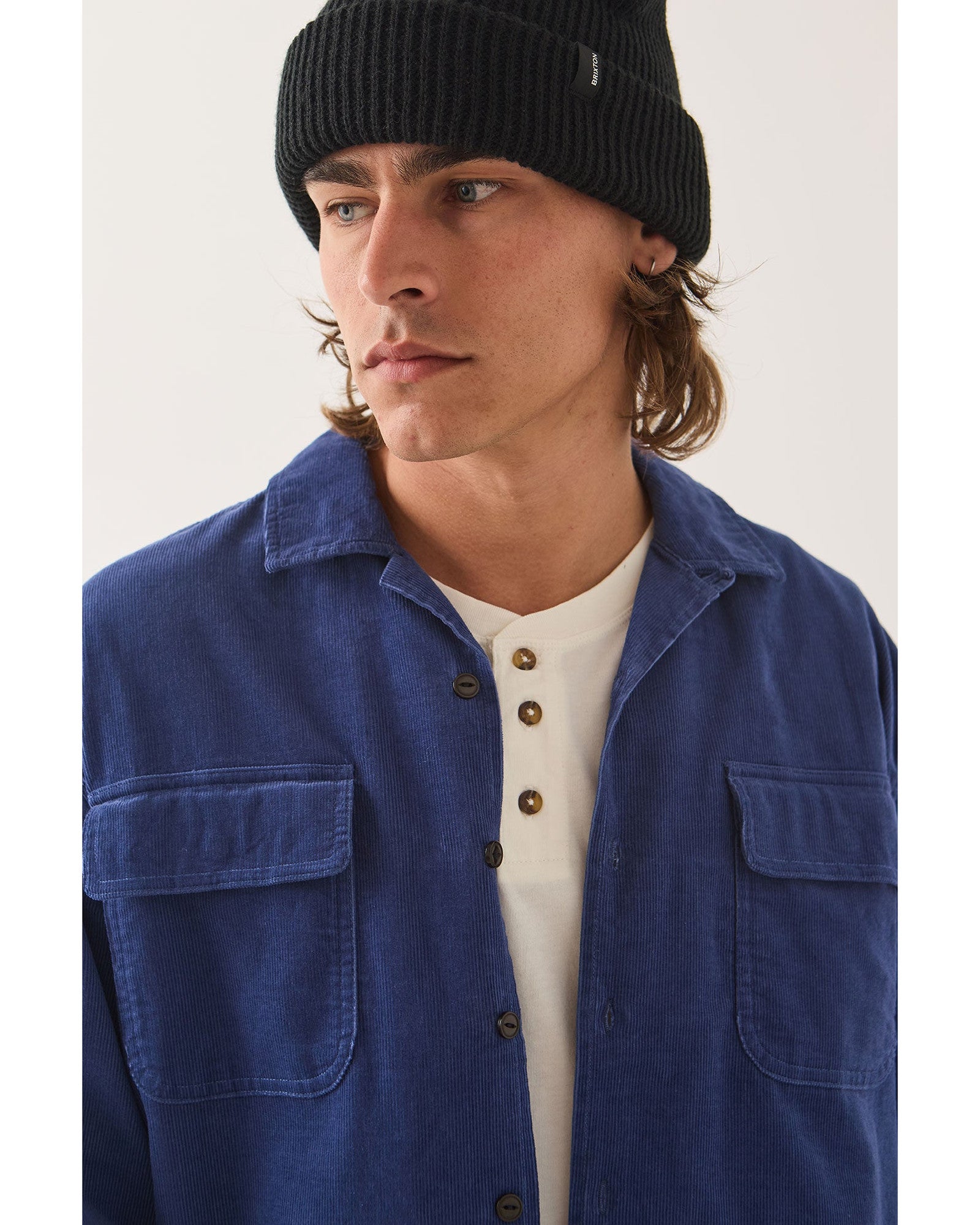 CENTURY OVERSHIRT - BLUE/NAVY SHADOW