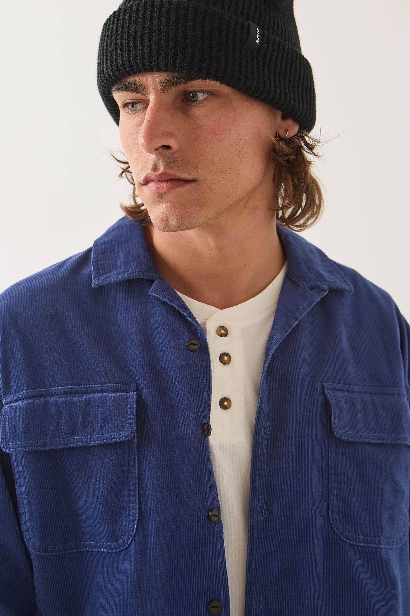 CENTURY OVERSHIRT - BLUE/NAVY SHADOW