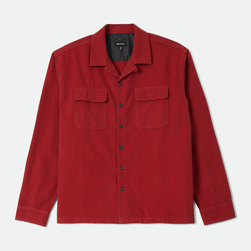 CENTURY OVERSHIRT - RED/BLACK MICRO