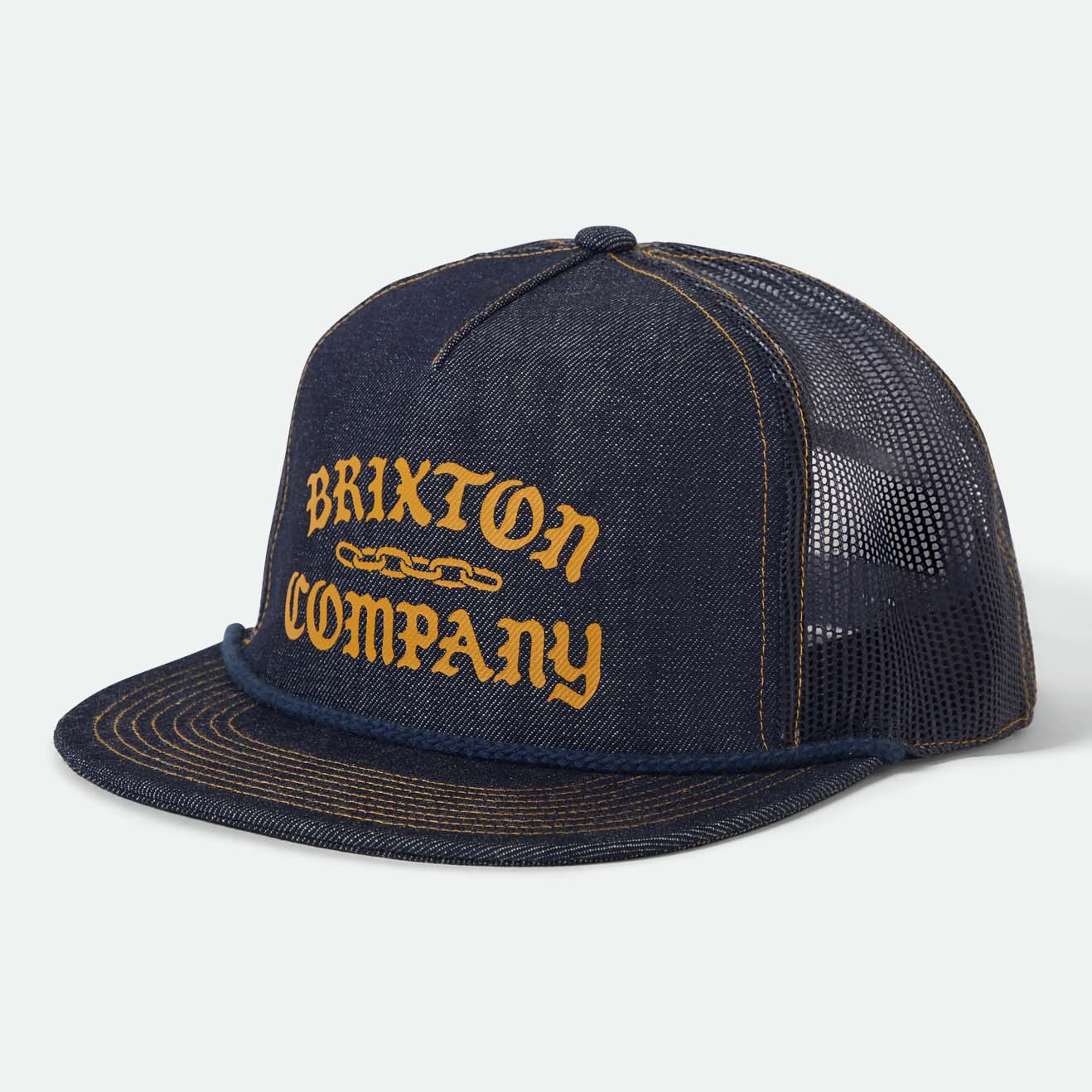 CHAINS NP HP TRUCKER HAT - DARK DENIM/NAVY