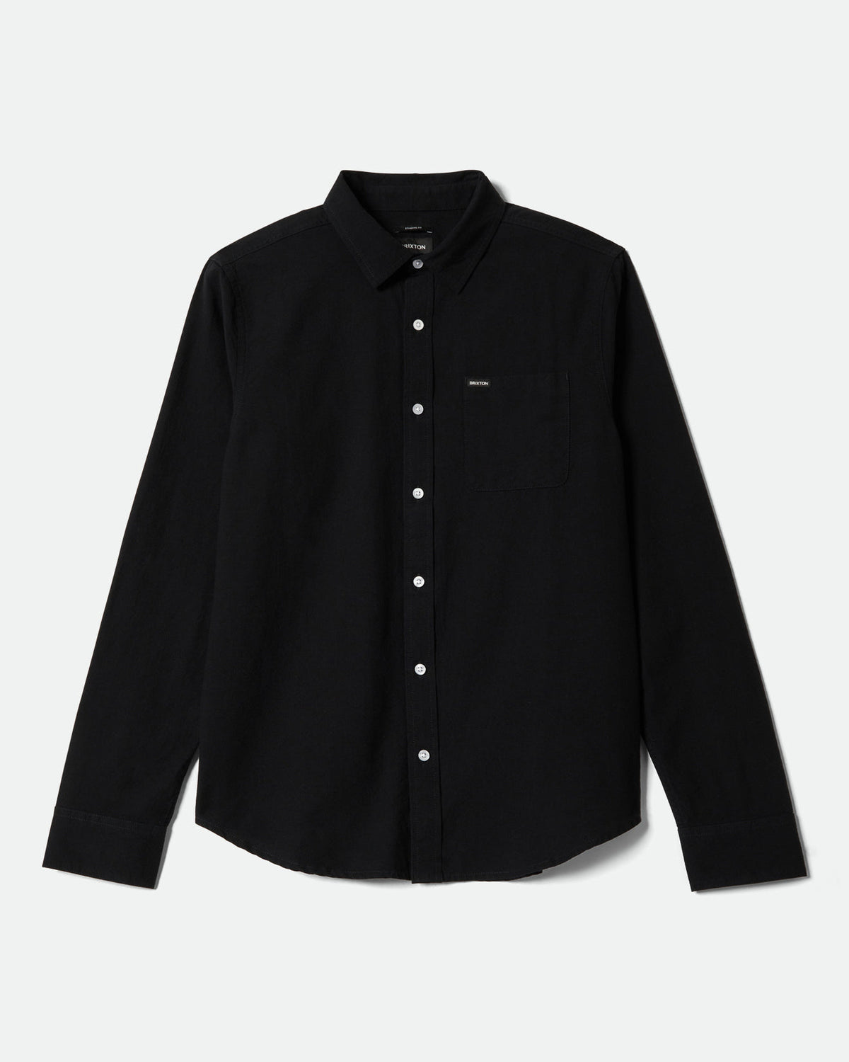 CHARTER L/S WVN - BLACK