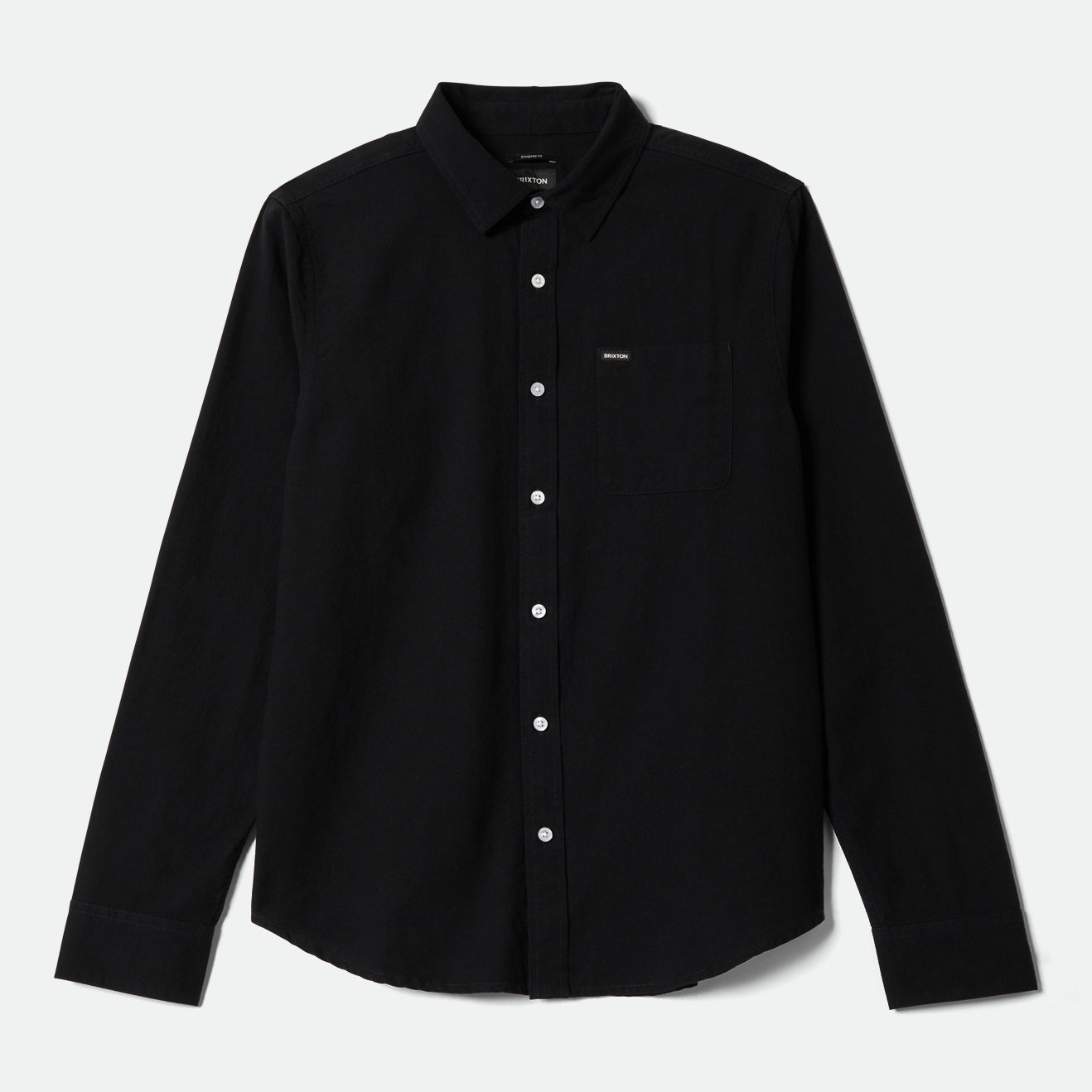 CHARTER L/S WVN - BLACK