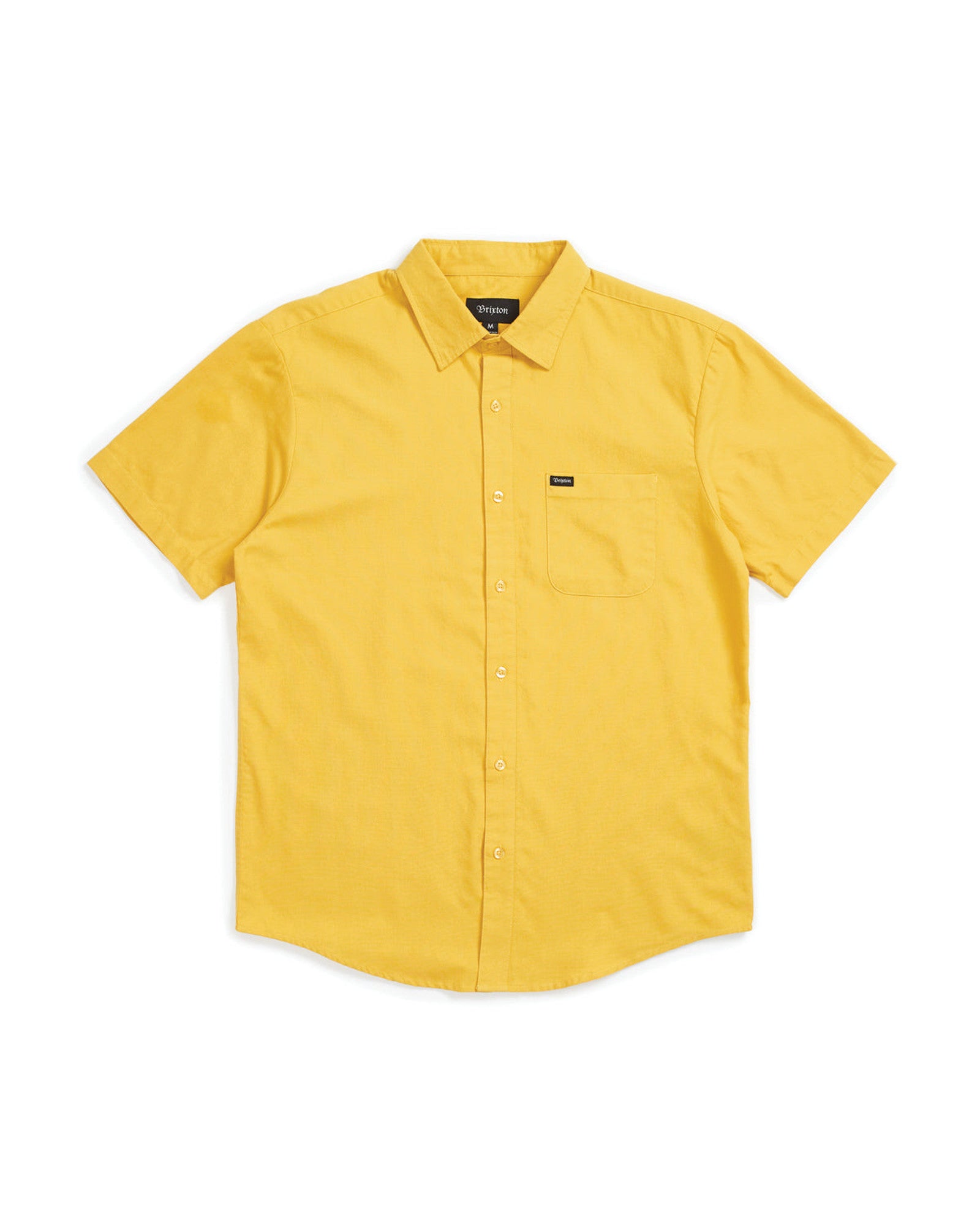 CHARTER OXFORD S/S WVN - SUNSET YELLOW