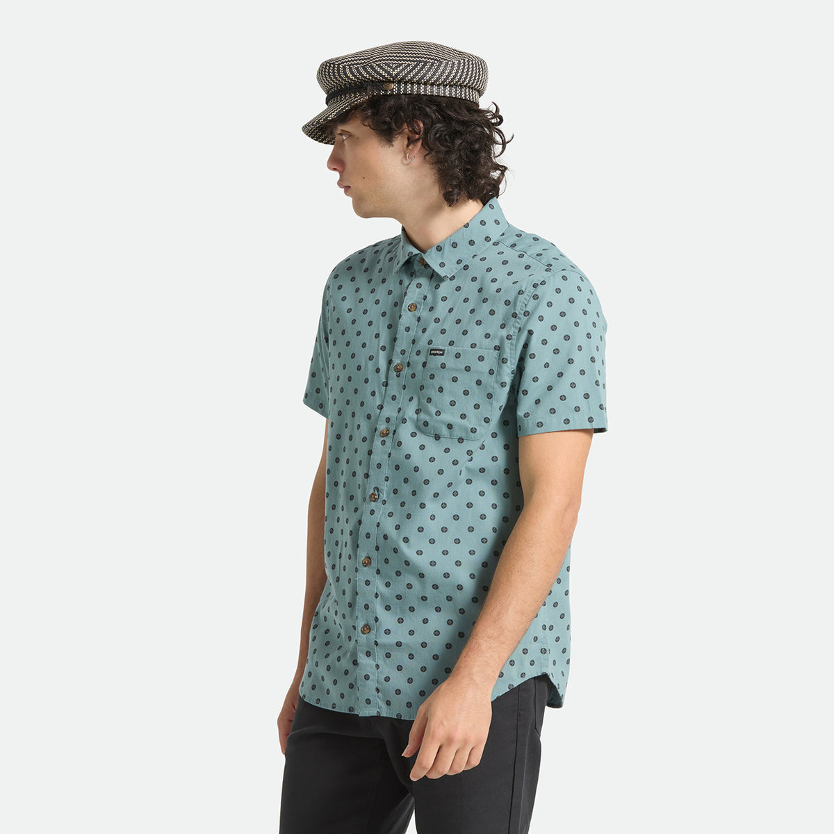 CHARTER PRINT S/S WVN - MICRO STREET TILE