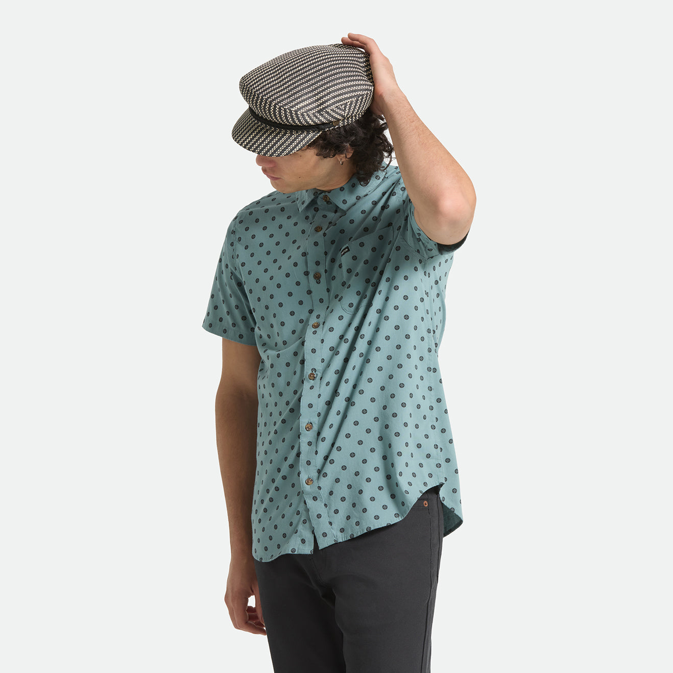 CHARTER PRINT S/S WVN - MICRO STREET TILE
