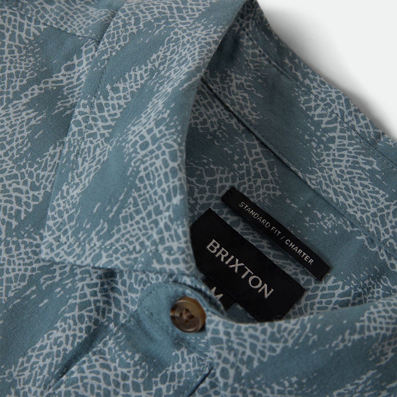 CHARTER PRINT S/S WVN - TROOPER CRACKLE PAINT