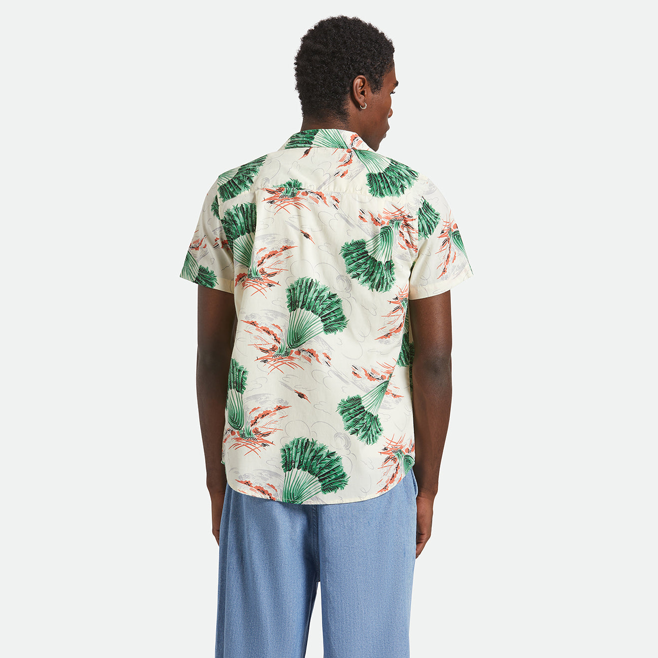 CHARTER PRINT S/S WVN - VINTAGE PALM PRINT