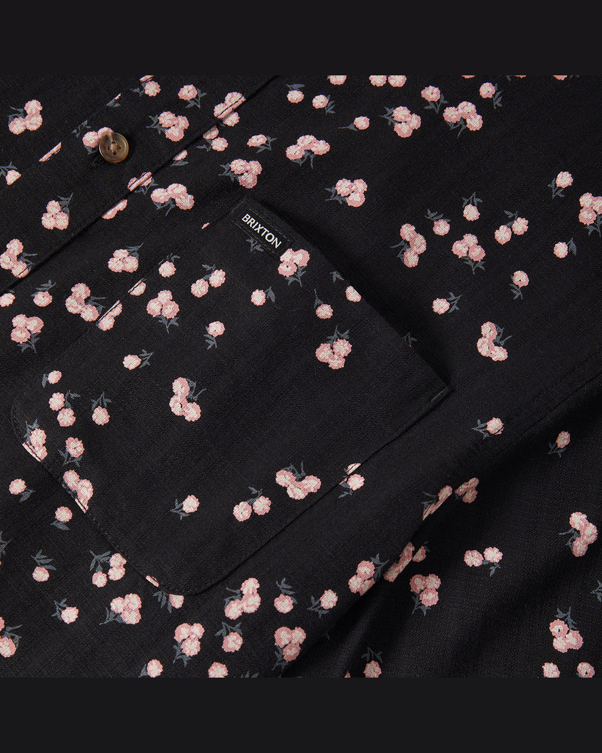 CHARTER SLUB S/S WVN - BLACK/PINK