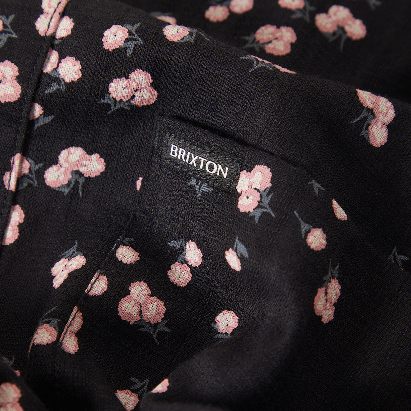 CHARTER SLUB S/S WVN - BLACK/PINK