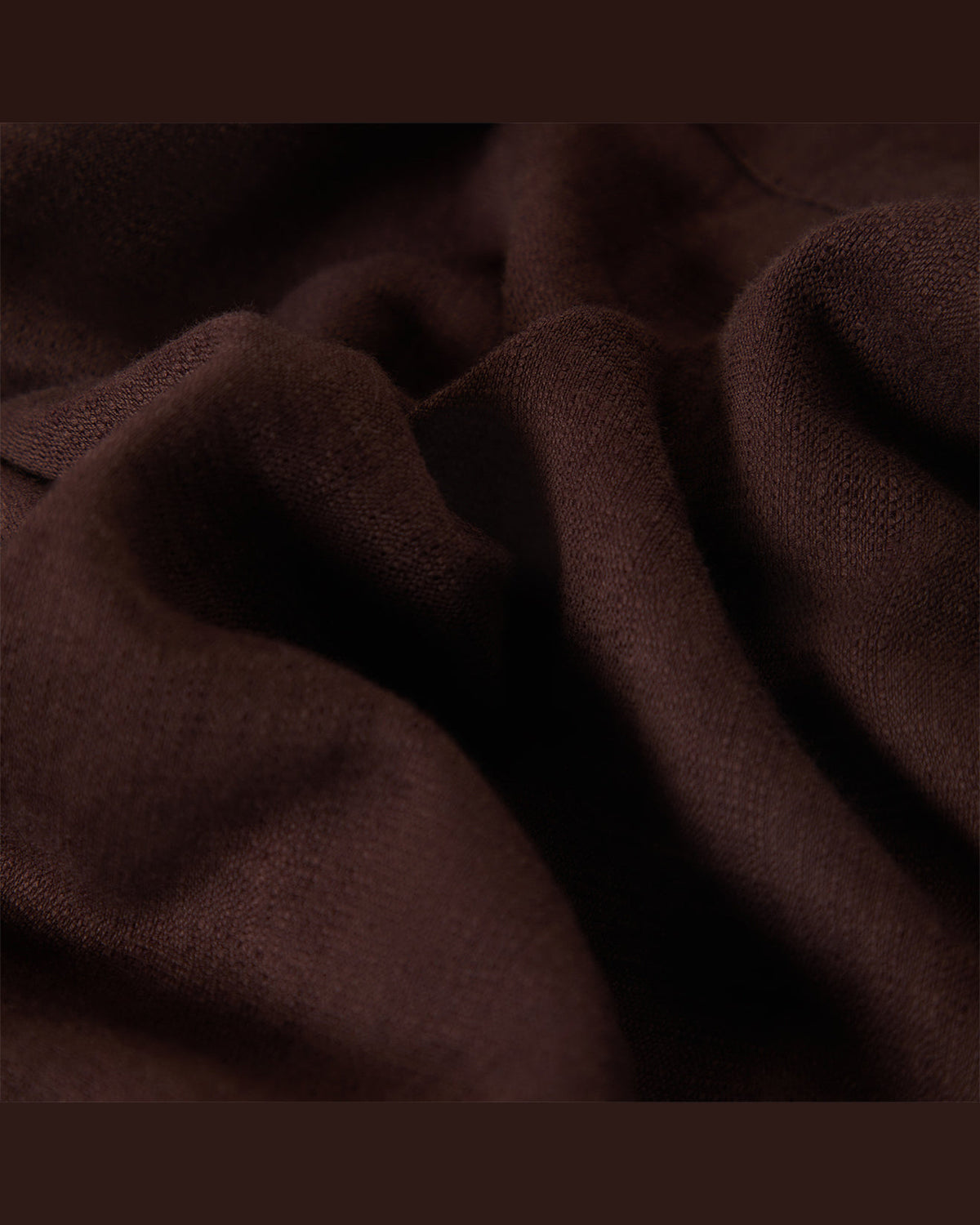 CHARTER SLUB S/S WVN - CHOCOLATE