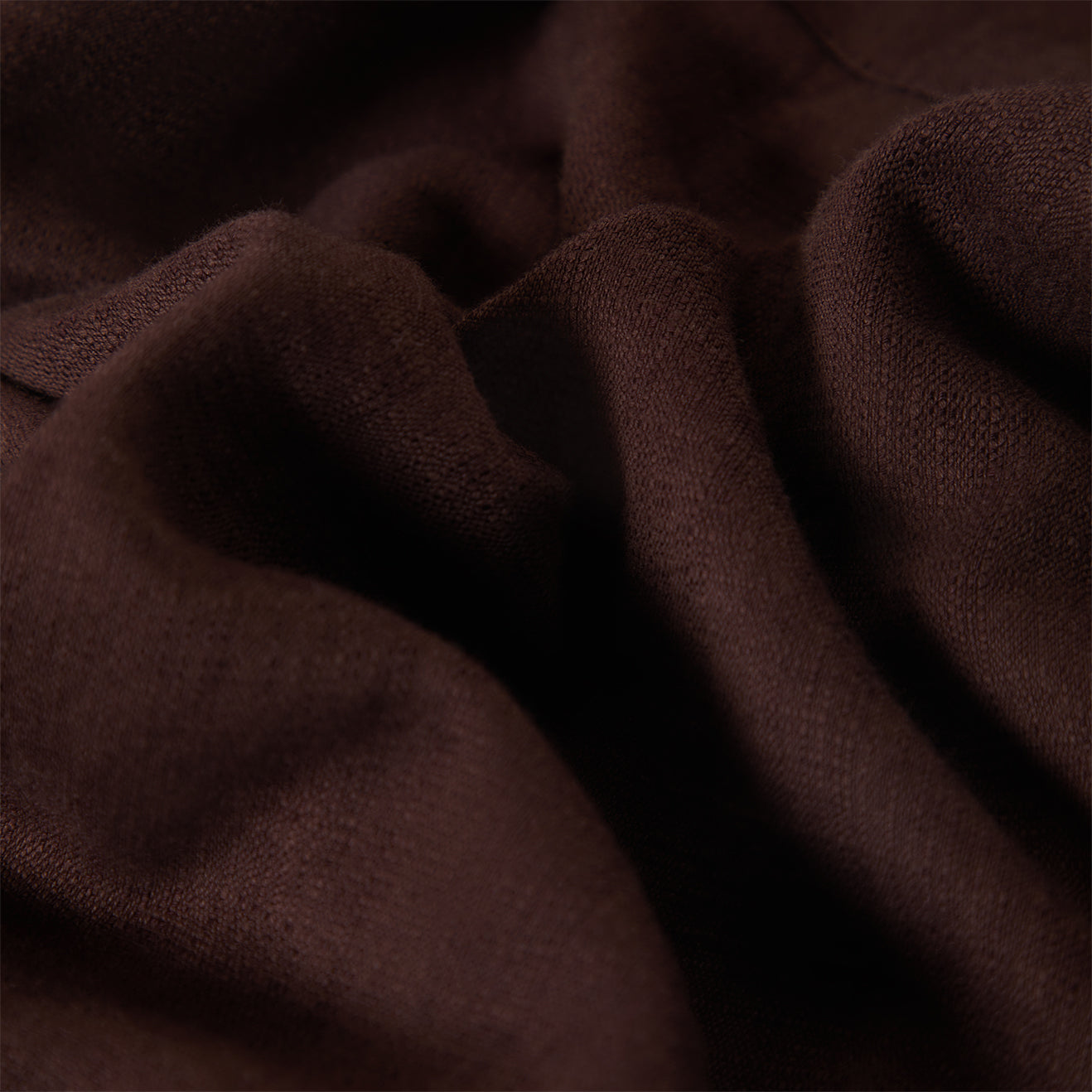 CHARTER SLUB S/S WVN - CHOCOLATE