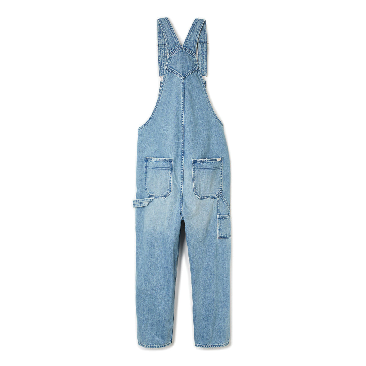 CHRISTINA CROP OVERALL - FADED INDIGO