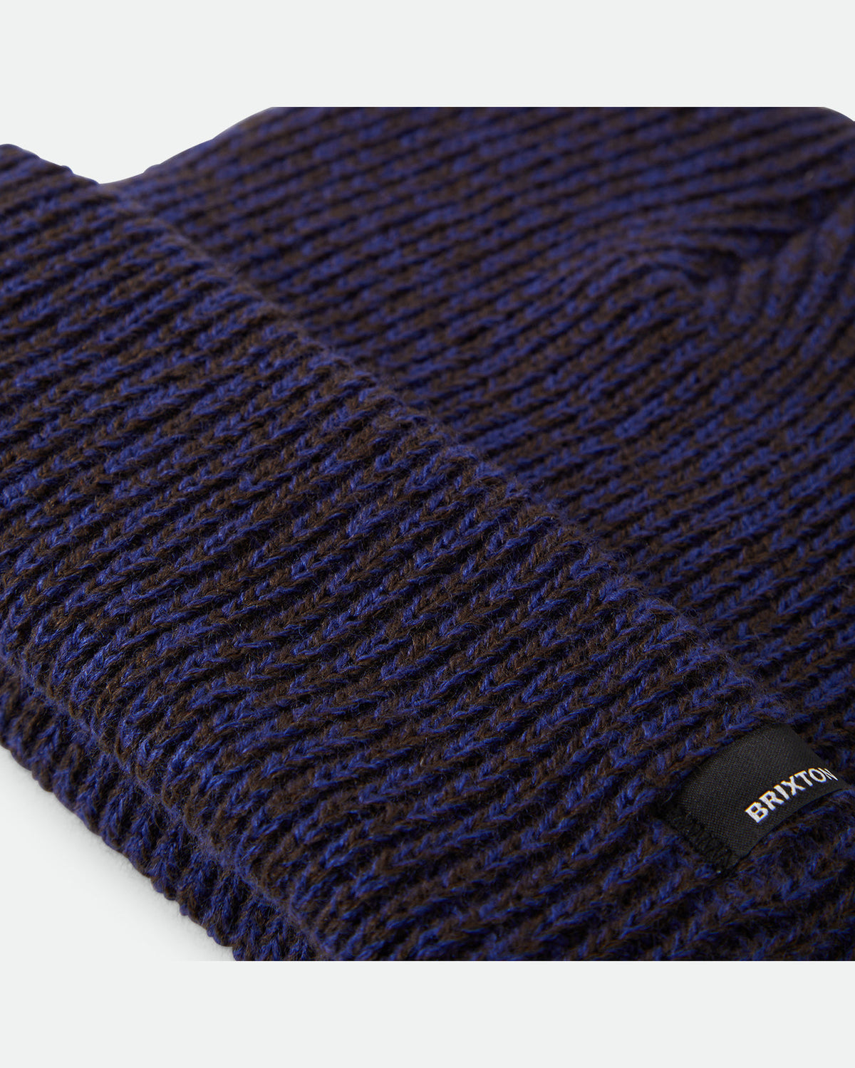 CHUNKY HEIST BEANIE - MARLED NAVY/CARAMEL