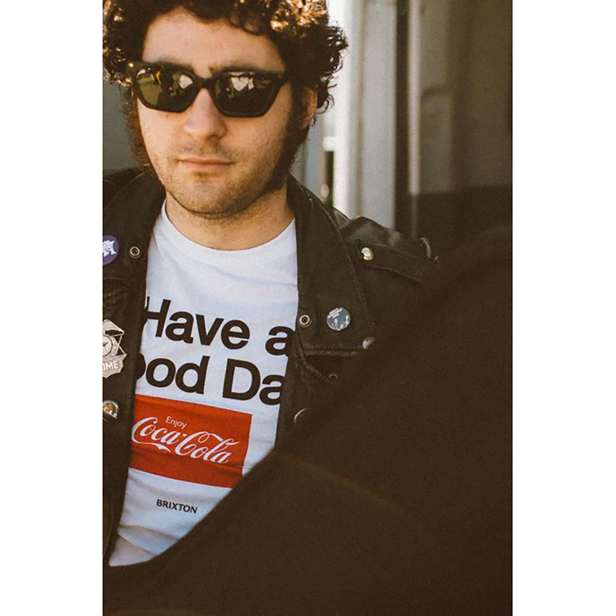 COCA-COLA GOOD DAY S/S TLRT-WHITE
