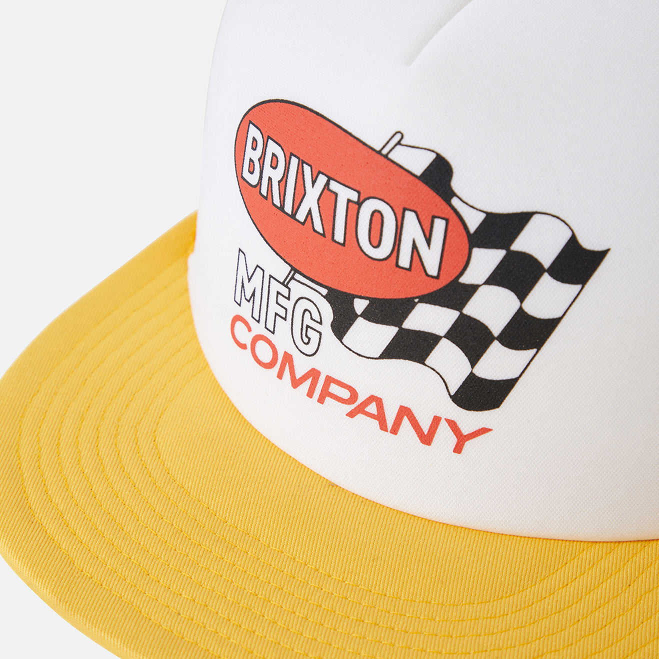 COLLINS NP HP TRUCKER HAT-YELLOW/WHITE/YELLOW