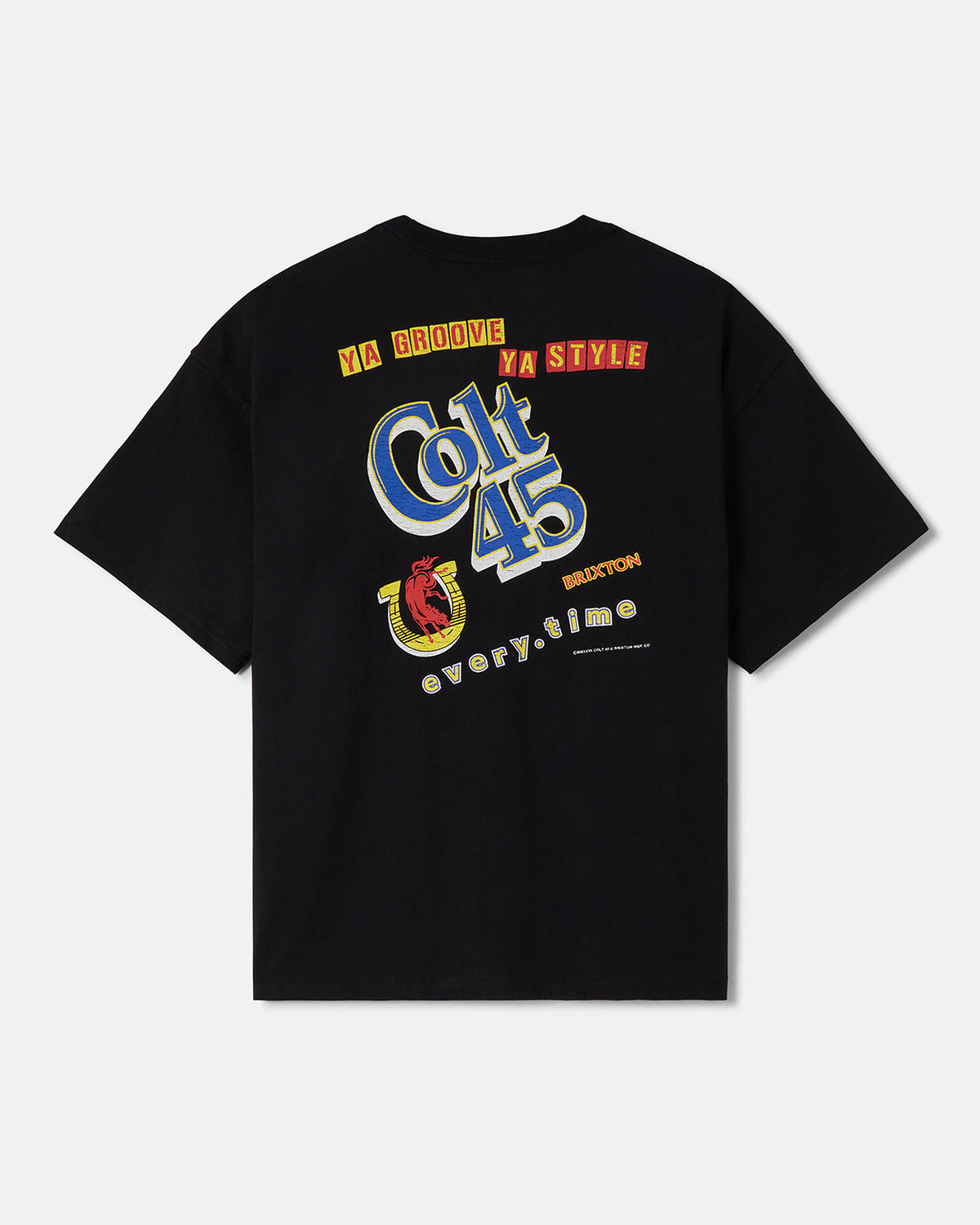 COLT 45 EVERYTIME S/S OVERSIZED - BLACK
