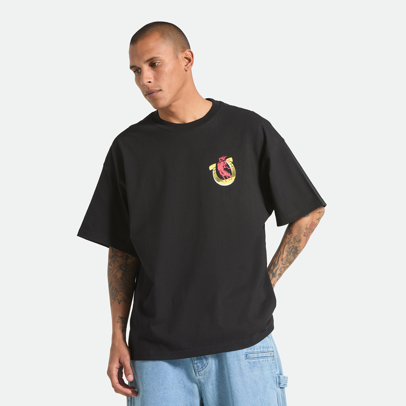 COLT 45 EVERYTIME S/S OVERSIZED - BLACK