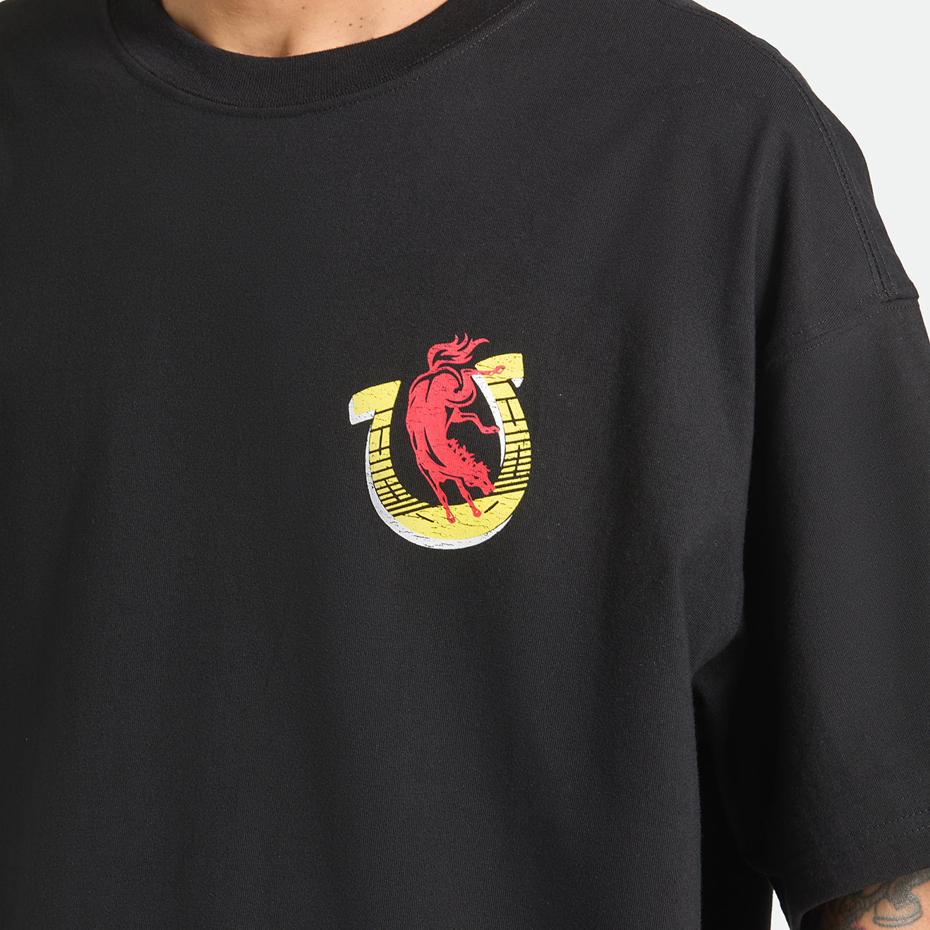 COLT 45 EVERYTIME S/S OVERSIZED - BLACK