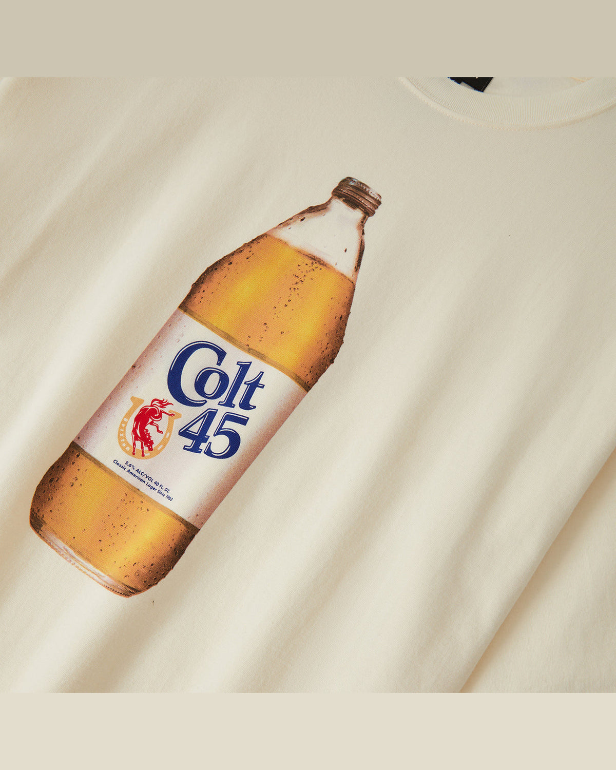 COLT 45 FORTY OZ S/S OVERSIZED - NATURAL