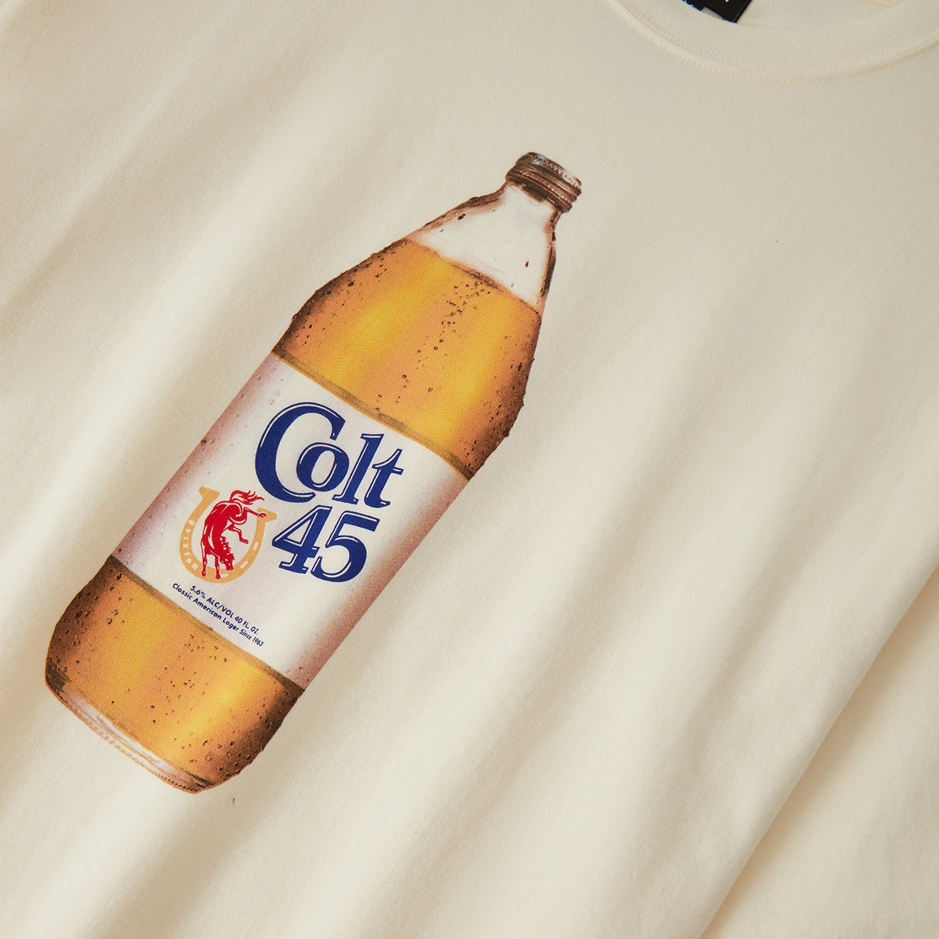 COLT 45 FORTY OZ S/S OVERSIZED - NATURAL