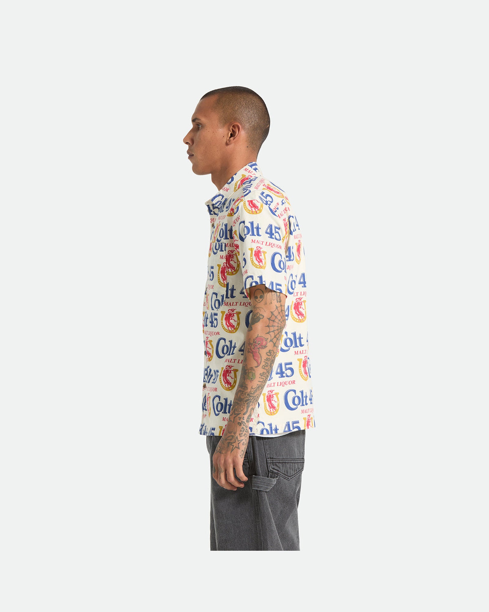 COLT 45 X BRIXTON S/S WVN - MULTI