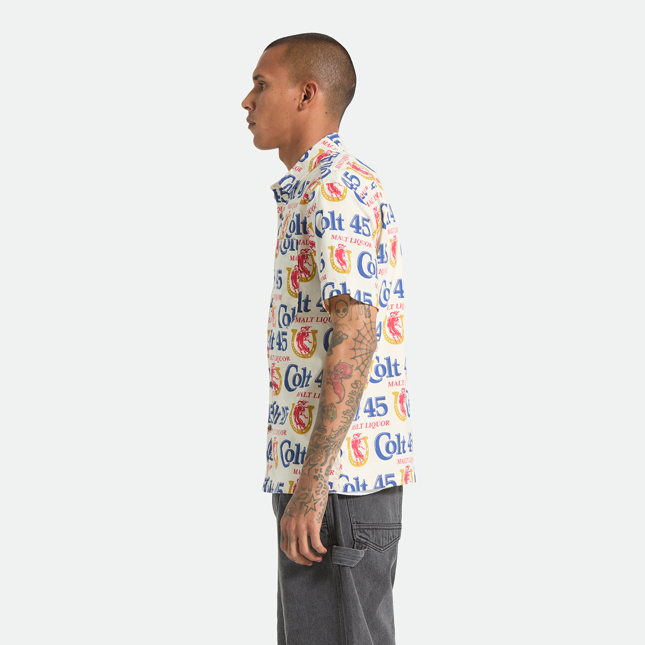 COLT 45 X BRIXTON S/S WVN - MULTI