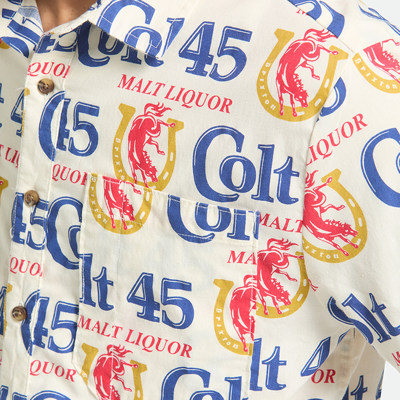 COLT 45 X BRIXTON S/S WVN - MULTI
