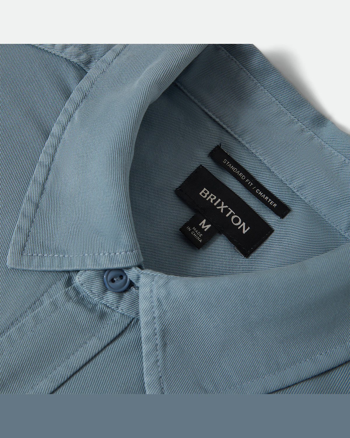 COOL COMFORT WAYNE L/S WVN - DUSTY BLUE