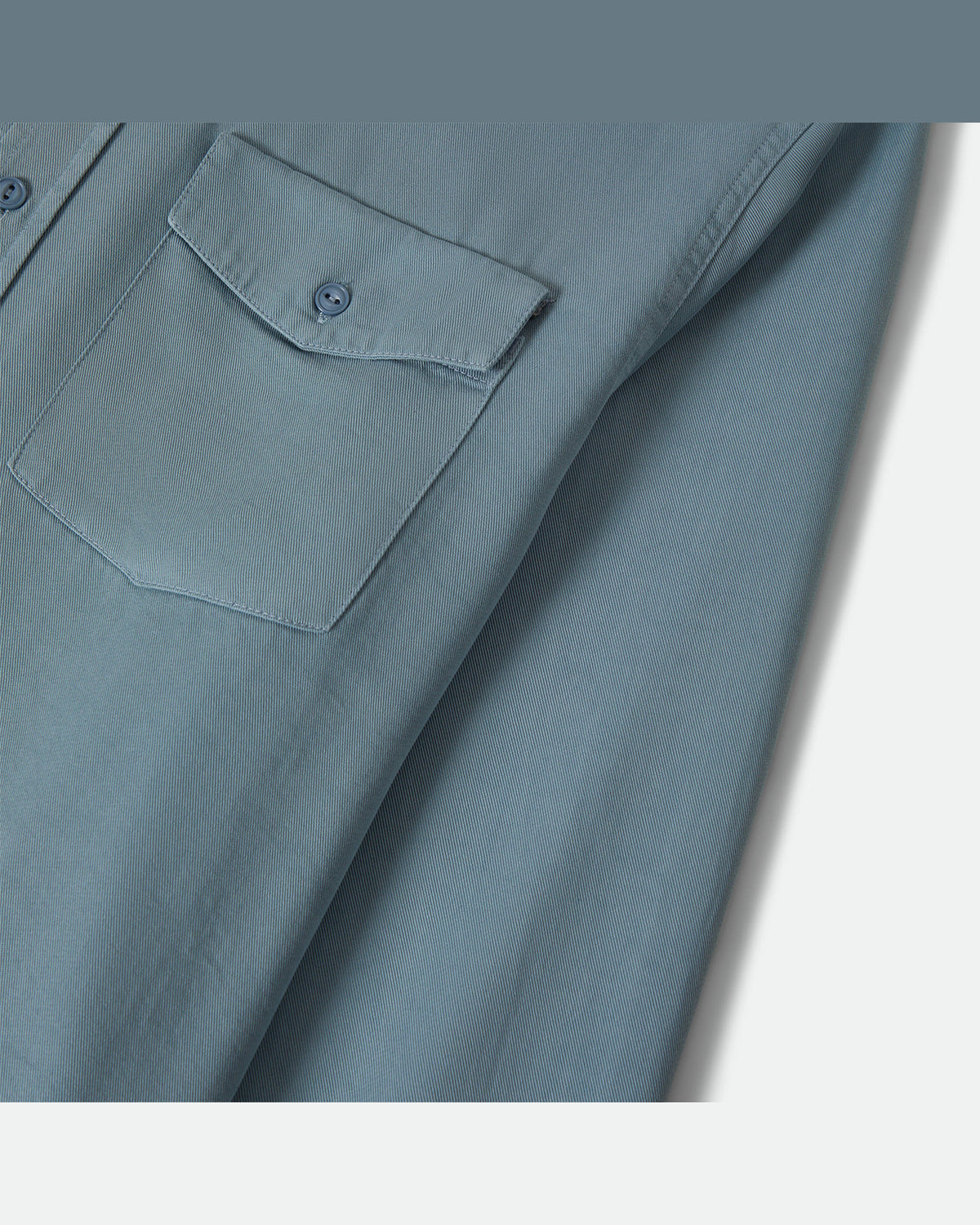 COOL COMFORT WAYNE L/S WVN - DUSTY BLUE