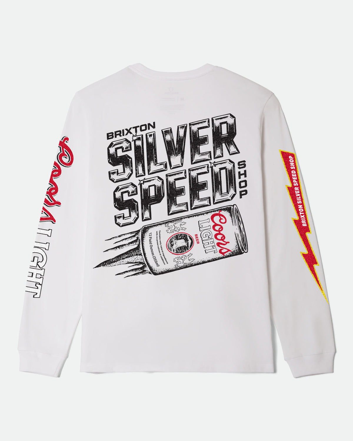 COORS LIGHT BLOWER L/S STT - WHITE