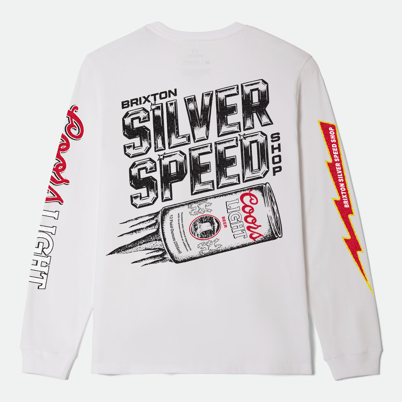 COORS LIGHT BLOWER L/S STT - WHITE