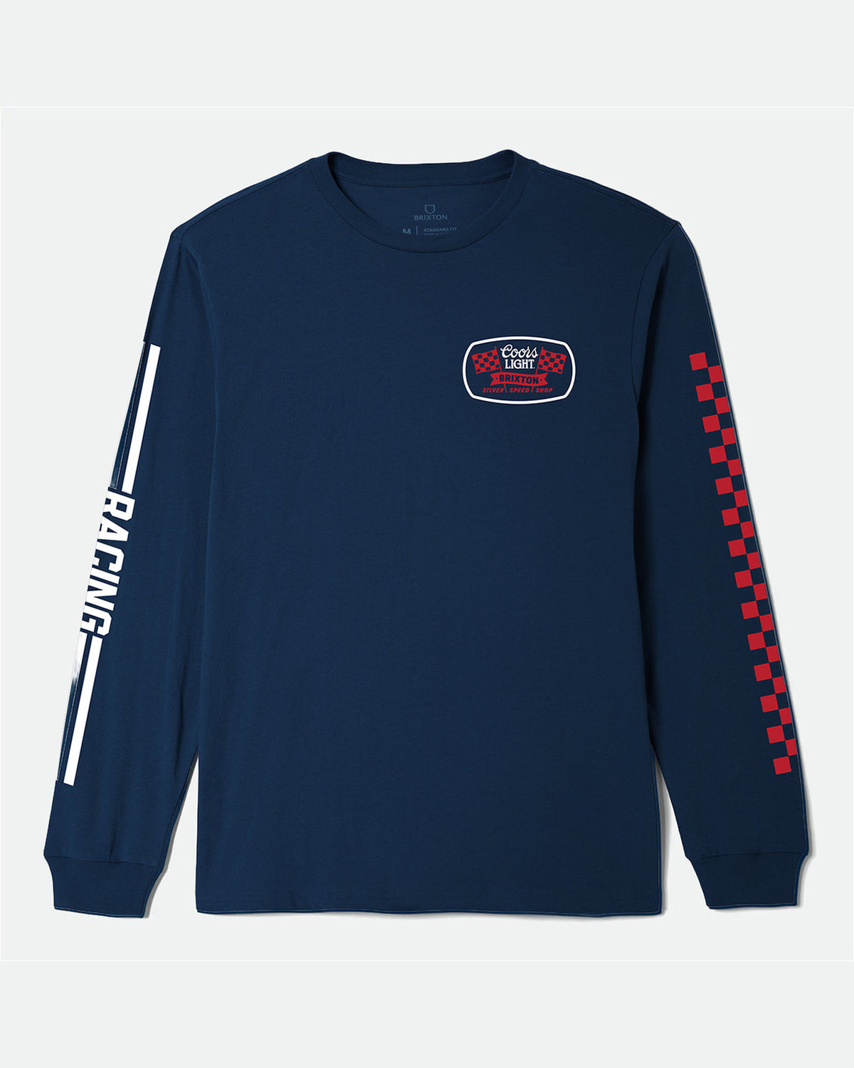 COORS LIGHT PIT STOP L/S STT - COORS NAVY