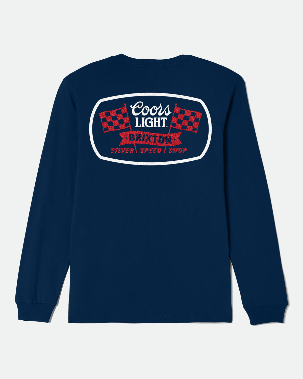 COORS LIGHT PIT STOP L/S STT - COORS NAVY