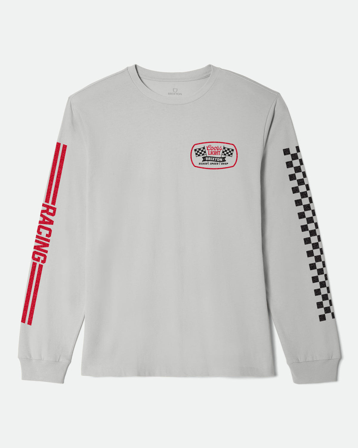 COORS LIGHT PIT STOP L/S STT - SILVER