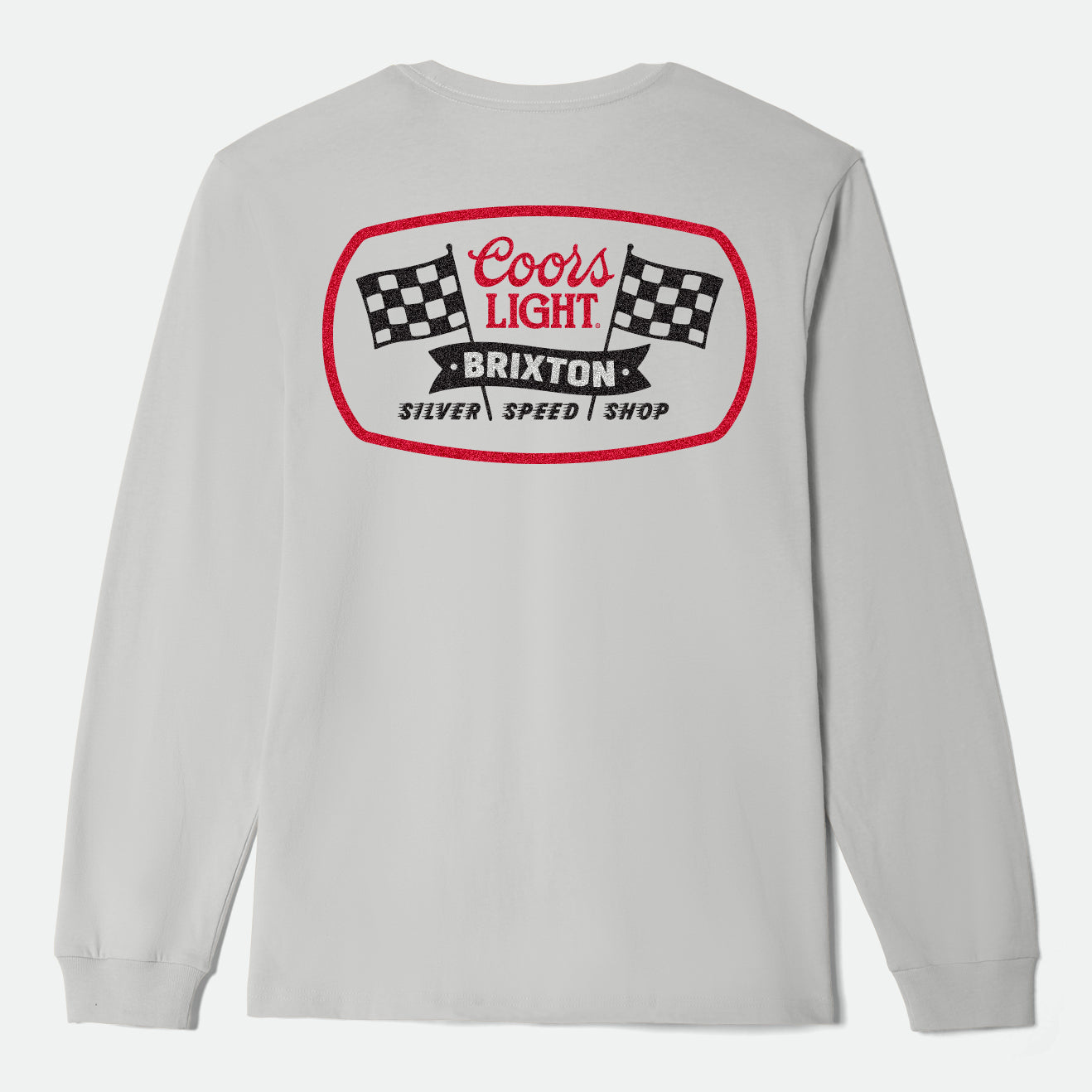 COORS LIGHT PIT STOP L/S STT - SILVER