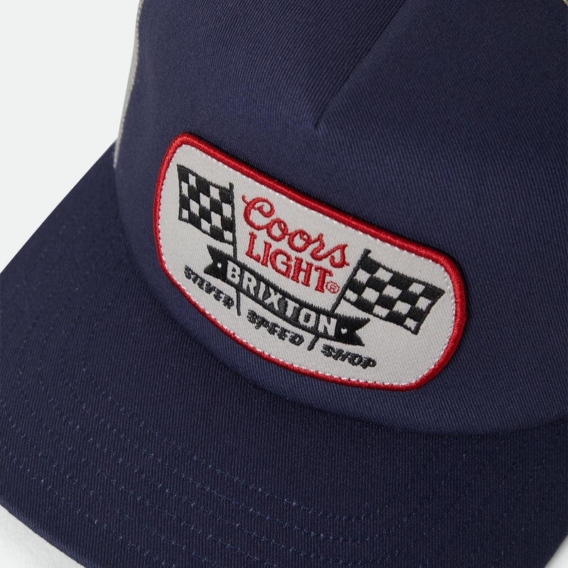 COORS LIGHT PIT STOP MP TRUCKER - COORS NAVY/SILVER