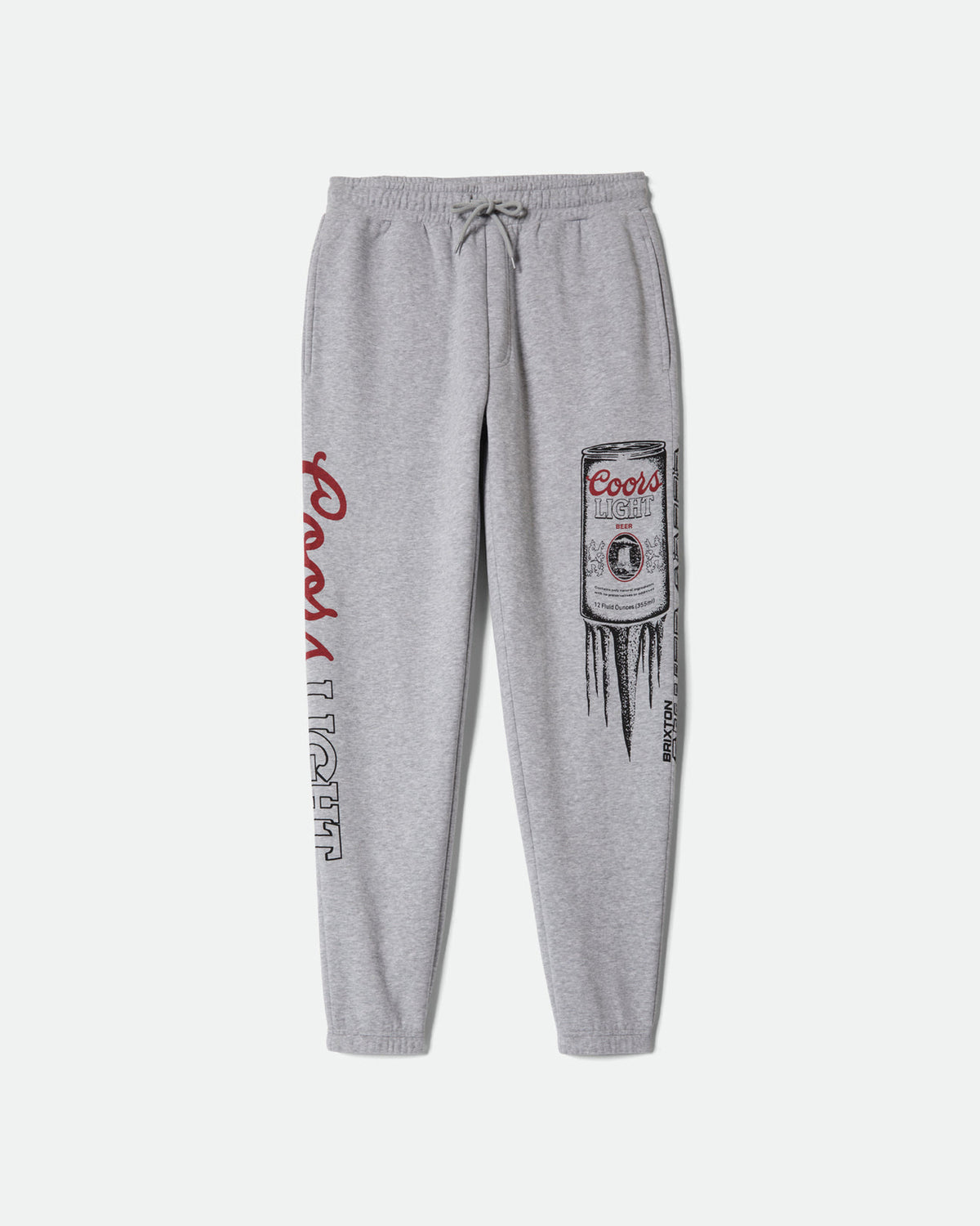 COORS LIGHT SILVER SPEED SWEAT PANT - HEATHER GREY
