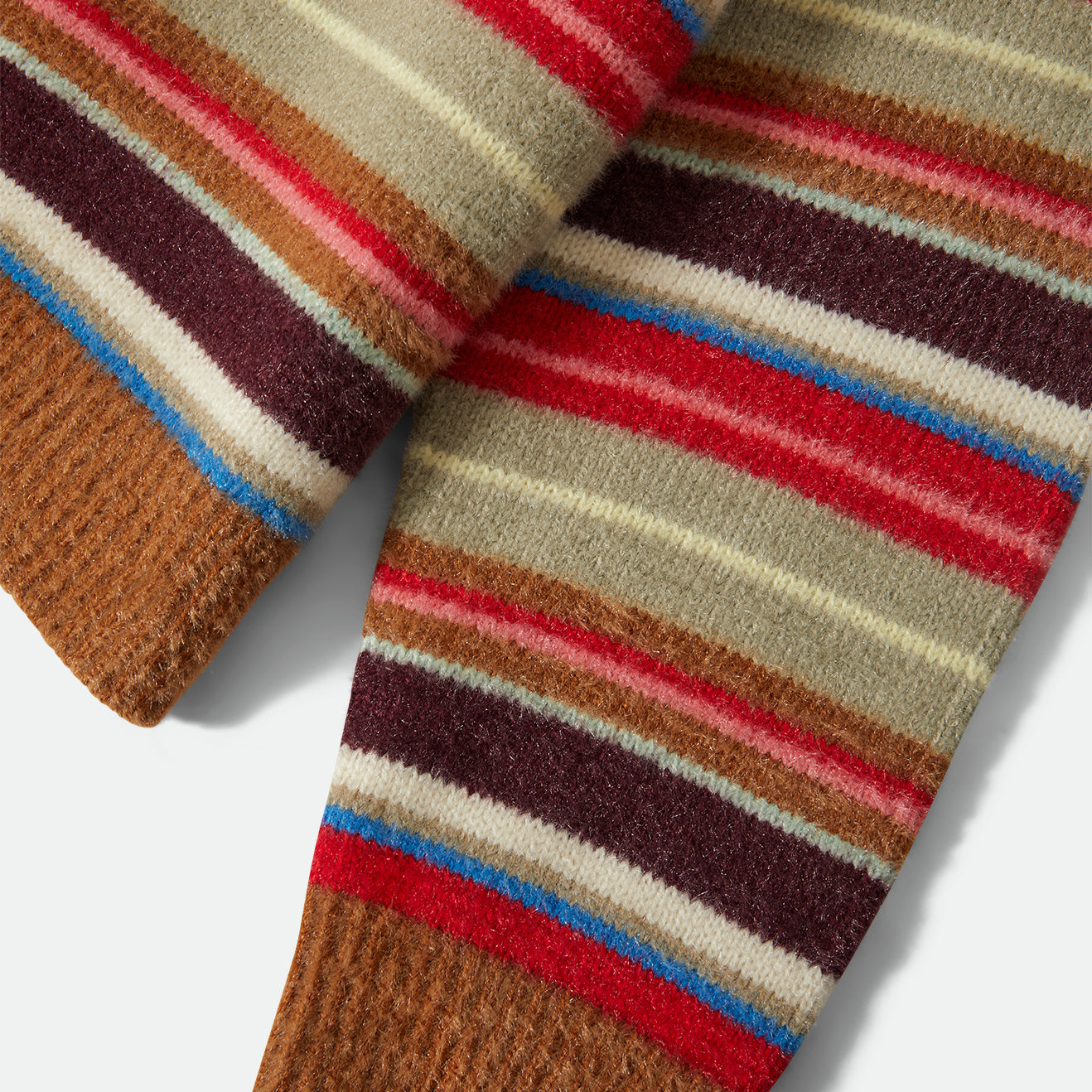 COZY CREW SWEATER - MULTI STRIPE