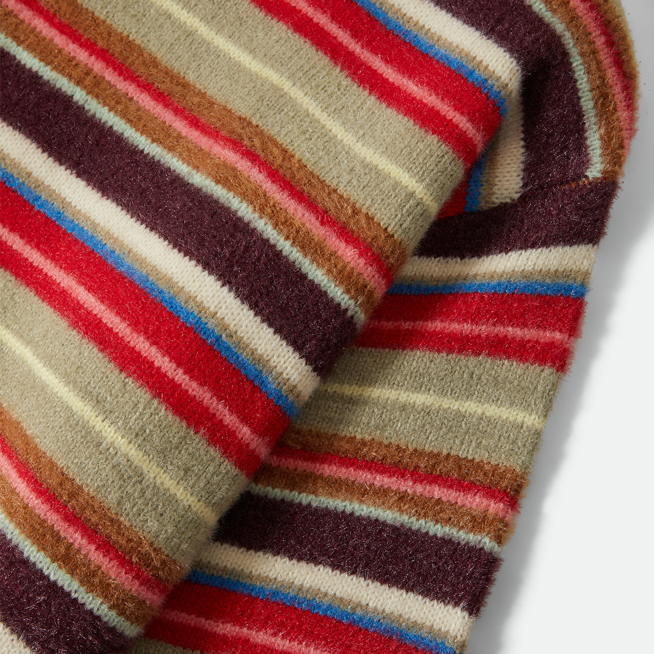 COZY CREW SWEATER - MULTI STRIPE