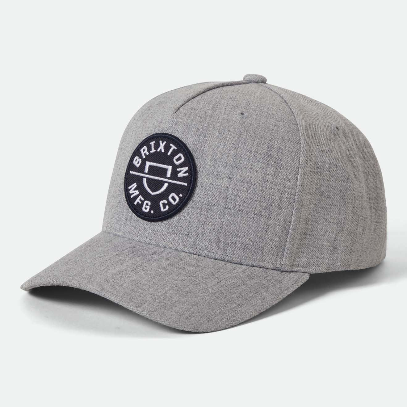CREST C MP SNAPBACK - LIGHT HEATHER GREY/LIGHT HEATHER GREY