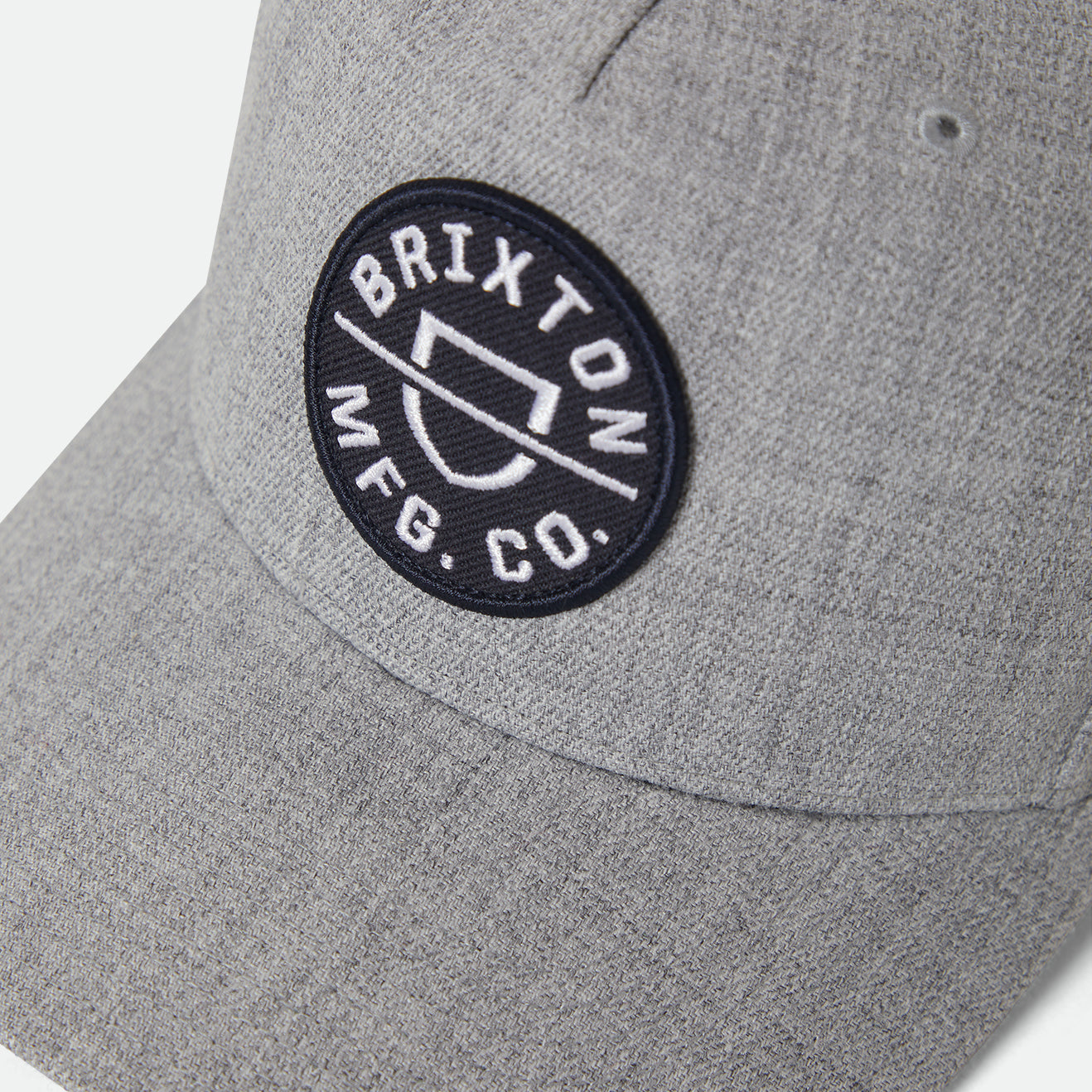 CREST C MP SNAPBACK - LIGHT HEATHER GREY/LIGHT HEATHER GREY