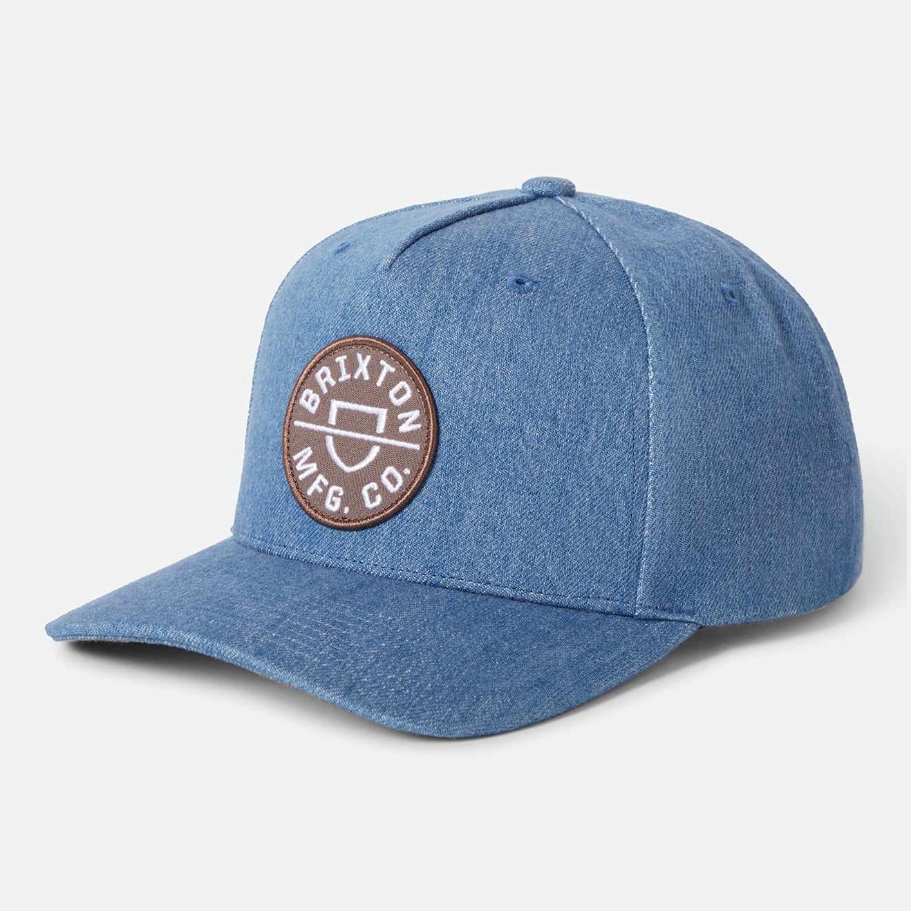 CREST C MP SNAPBACK - MEDIUM RINSE DENIM