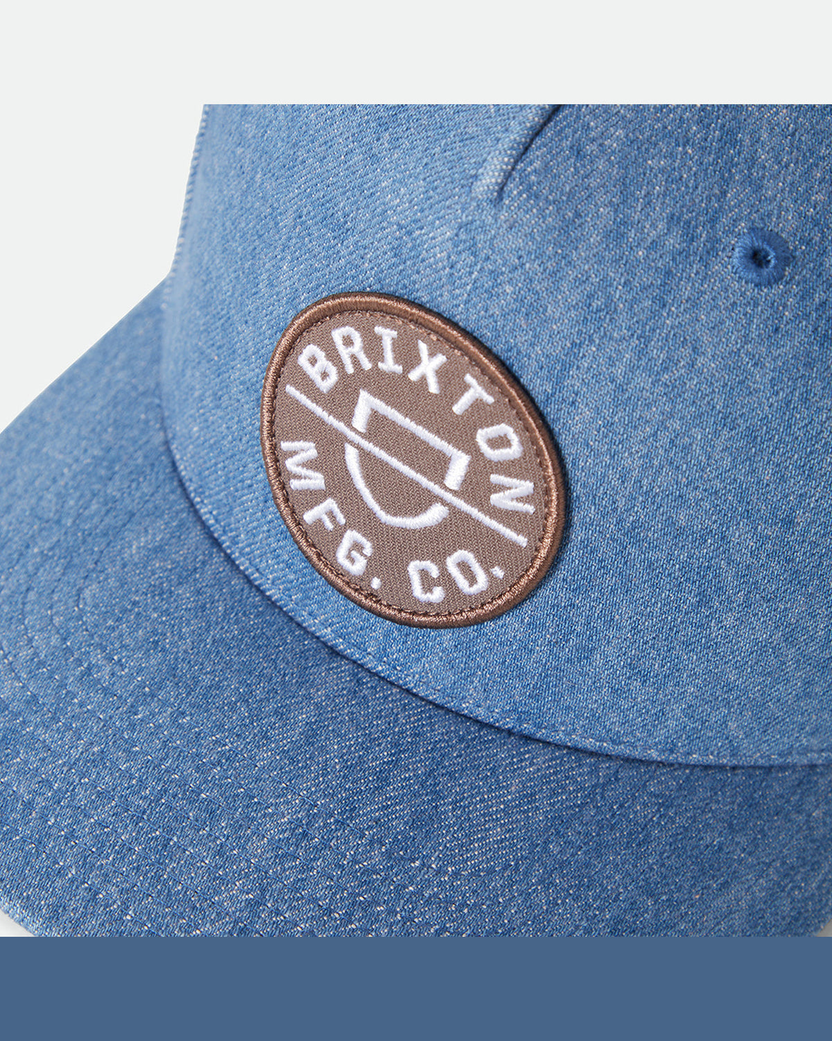 CREST C MP SNAPBACK - MEDIUM RINSE DENIM
