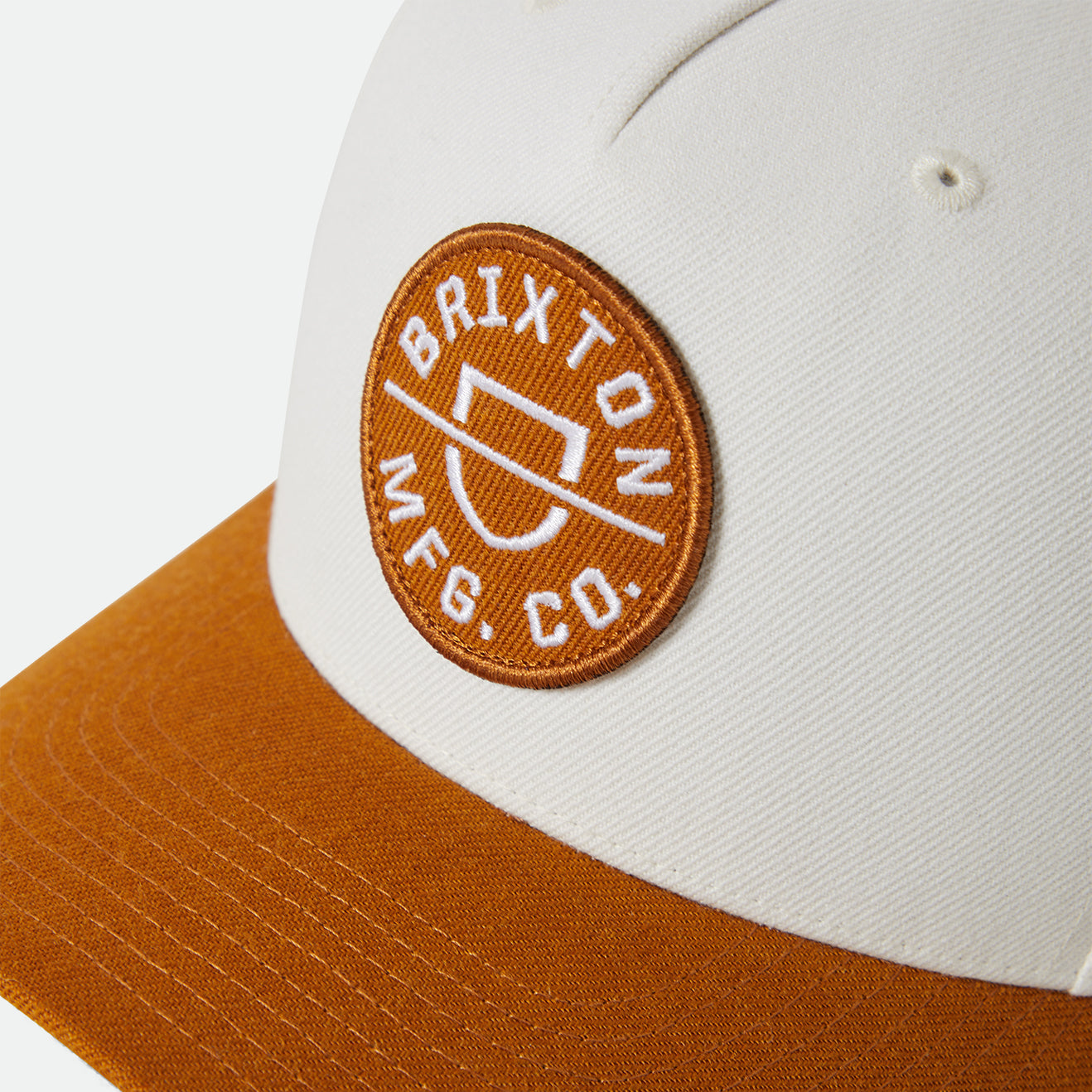 CREST C MP SNAPBACK-WASHED COPPER/OFF WHITE