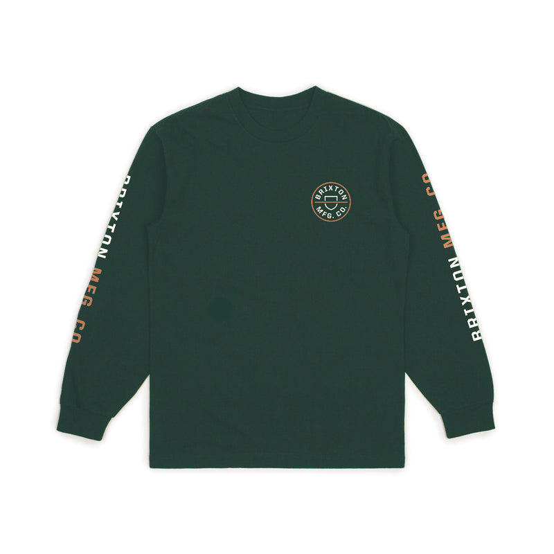 CREST L/S STT - SILVER PINE