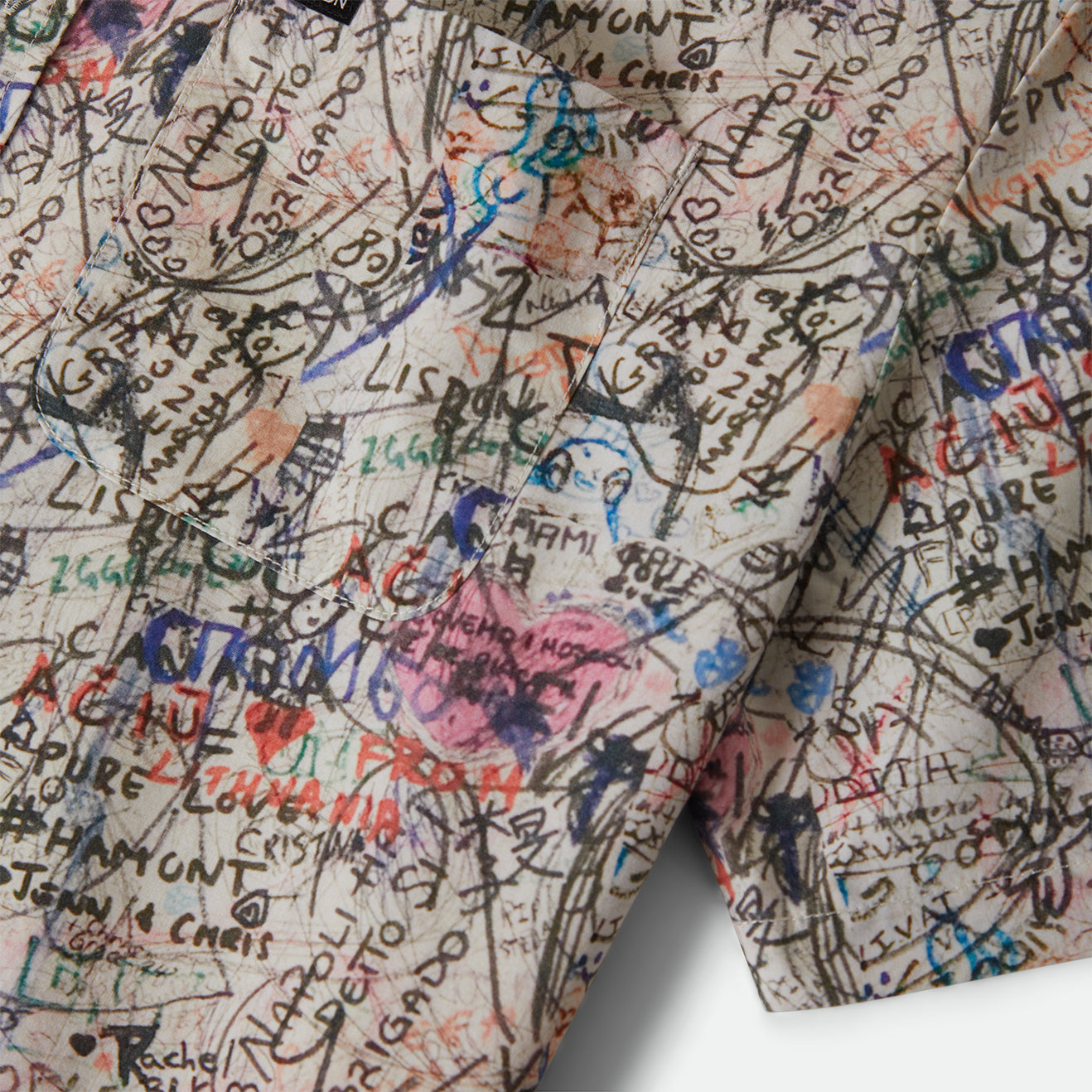 CRU PRINT S/S WVN - GRAFFITI